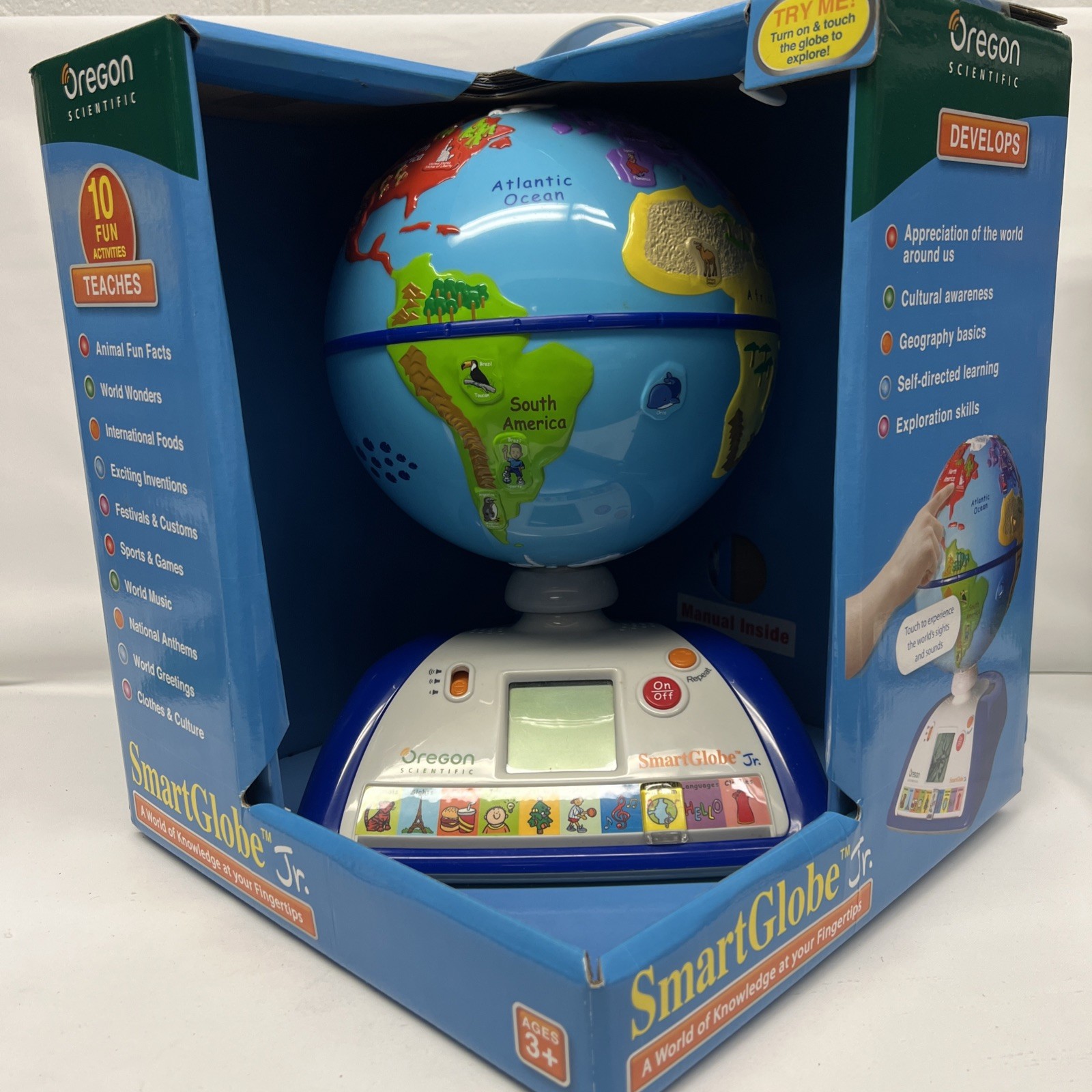 Oregon Scientific Interactive Talking Smart Globe Jr Learning Toy