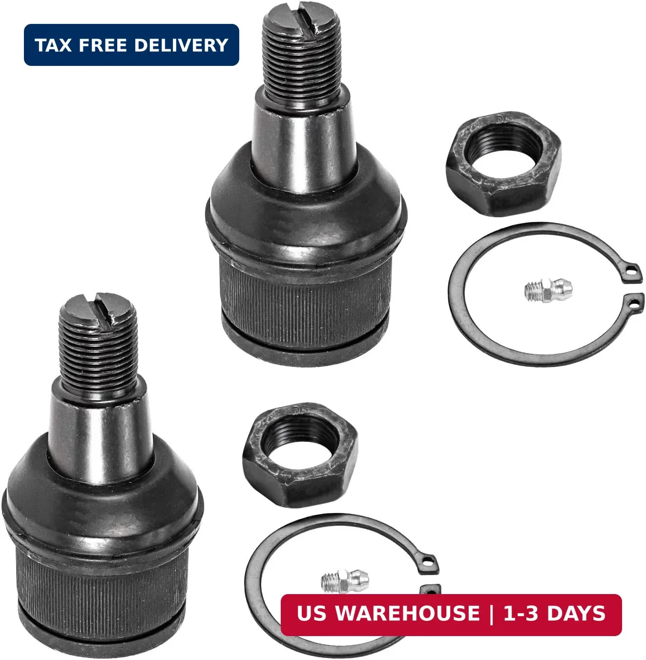 Detroit Axle – 4WD Front Ball Joints for Dodge Ram 2500 3500 Ford F-250 F-350 F-