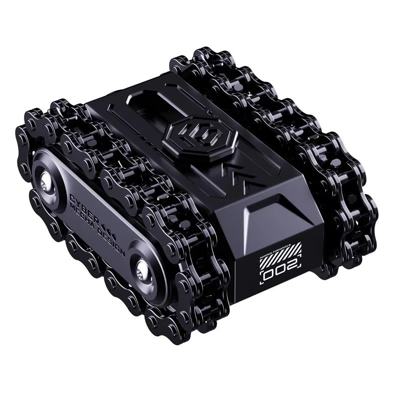 EDC Tank Fidget Toy Ratchet Wheel Magnetic Gear Chain Stress Relief Toy