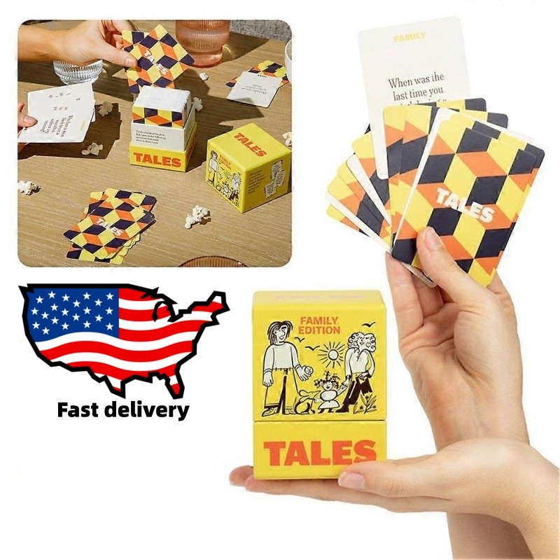 Tales Conversation Starter Cards Card Game For Family Edition Board Game