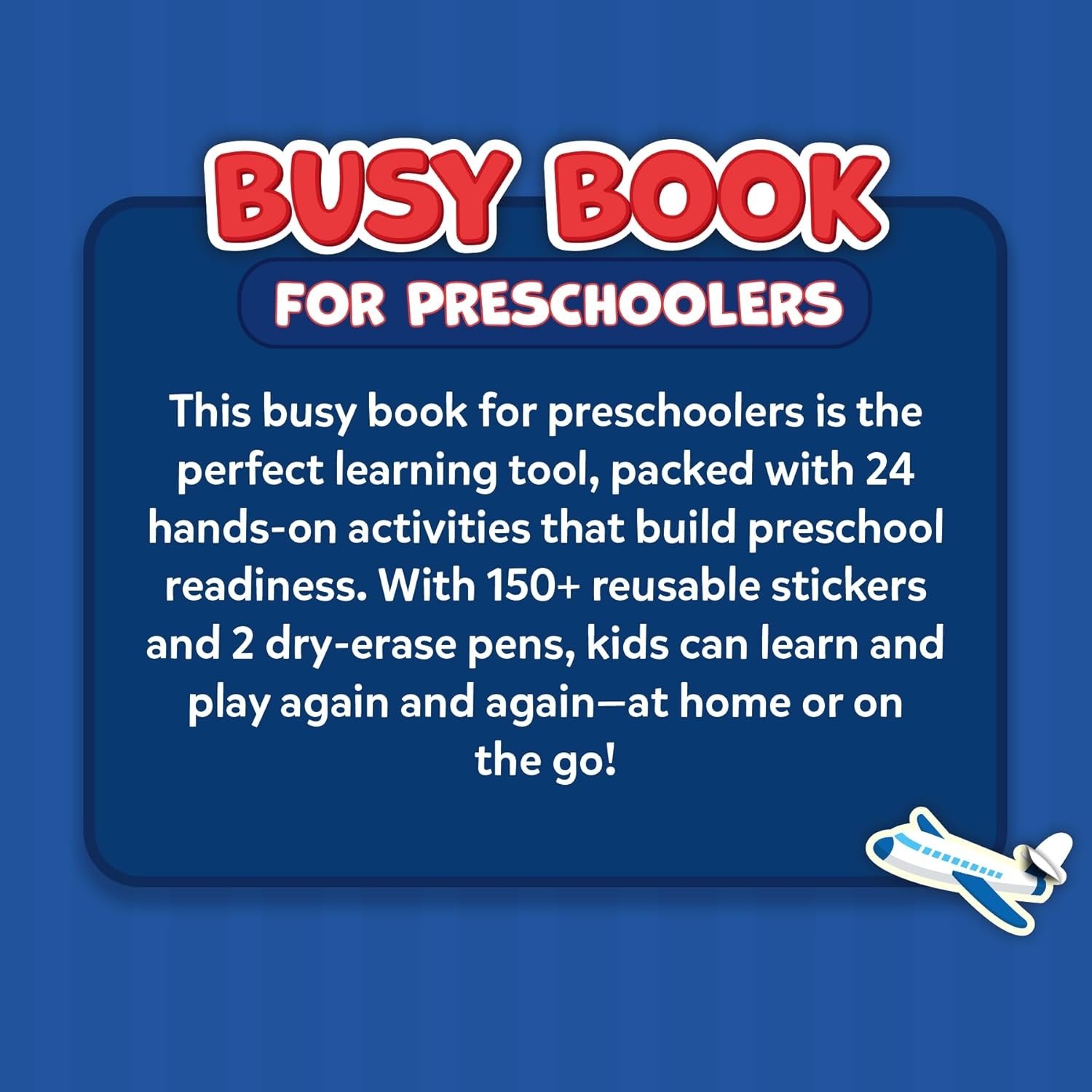 Skillmatics Montessori Busy Book for Toddlers – Preschool Learning Activities