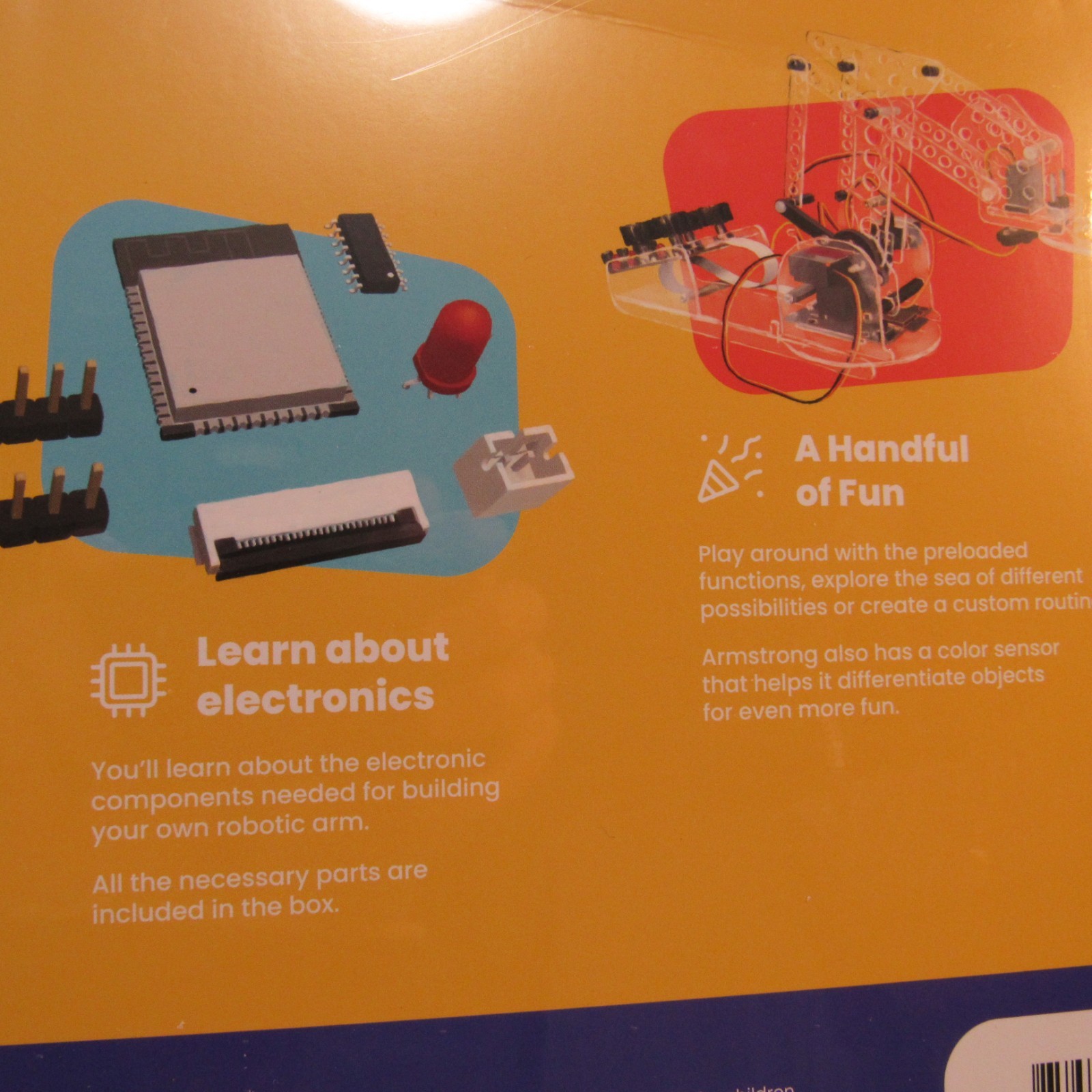 NIP CIRCUITMESS ARMSTRONG ROBOTIC ARM DIY BUILD & CODE YOUR OWN KIT!