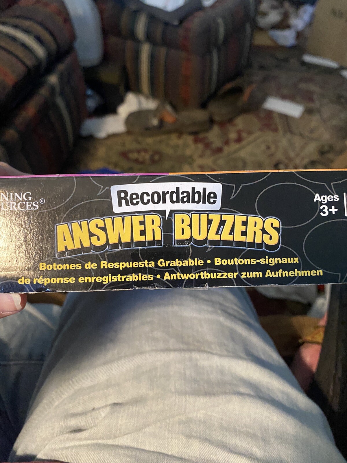 Learning Resources Recordable Answer Buzzers Set Of 4