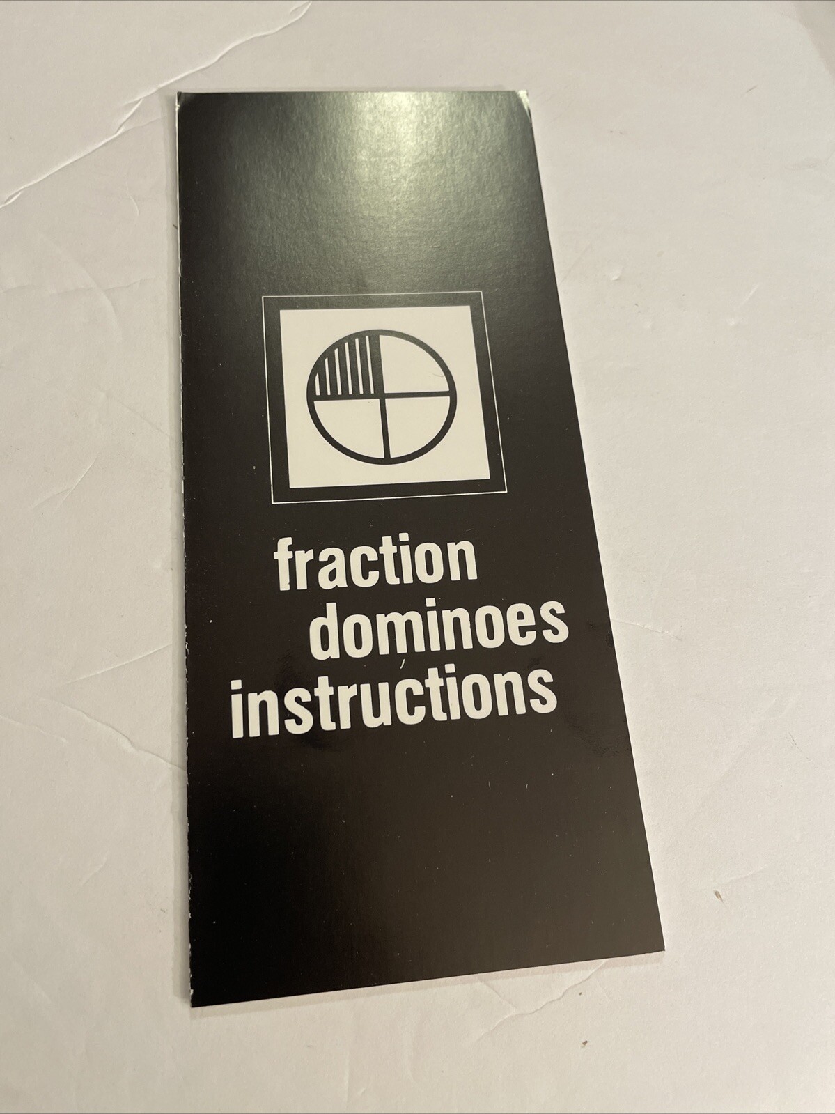 vtg 1976 NEW SEALED Fraction Dominioes homeschooling math game classroom