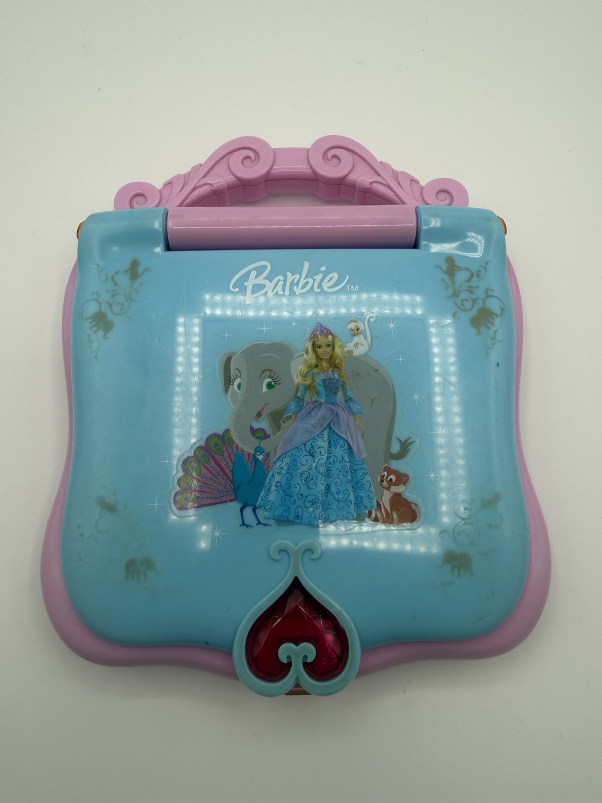 Barbie And The Island Princess Rosella Electronic Learning Laptop Toy WORKS