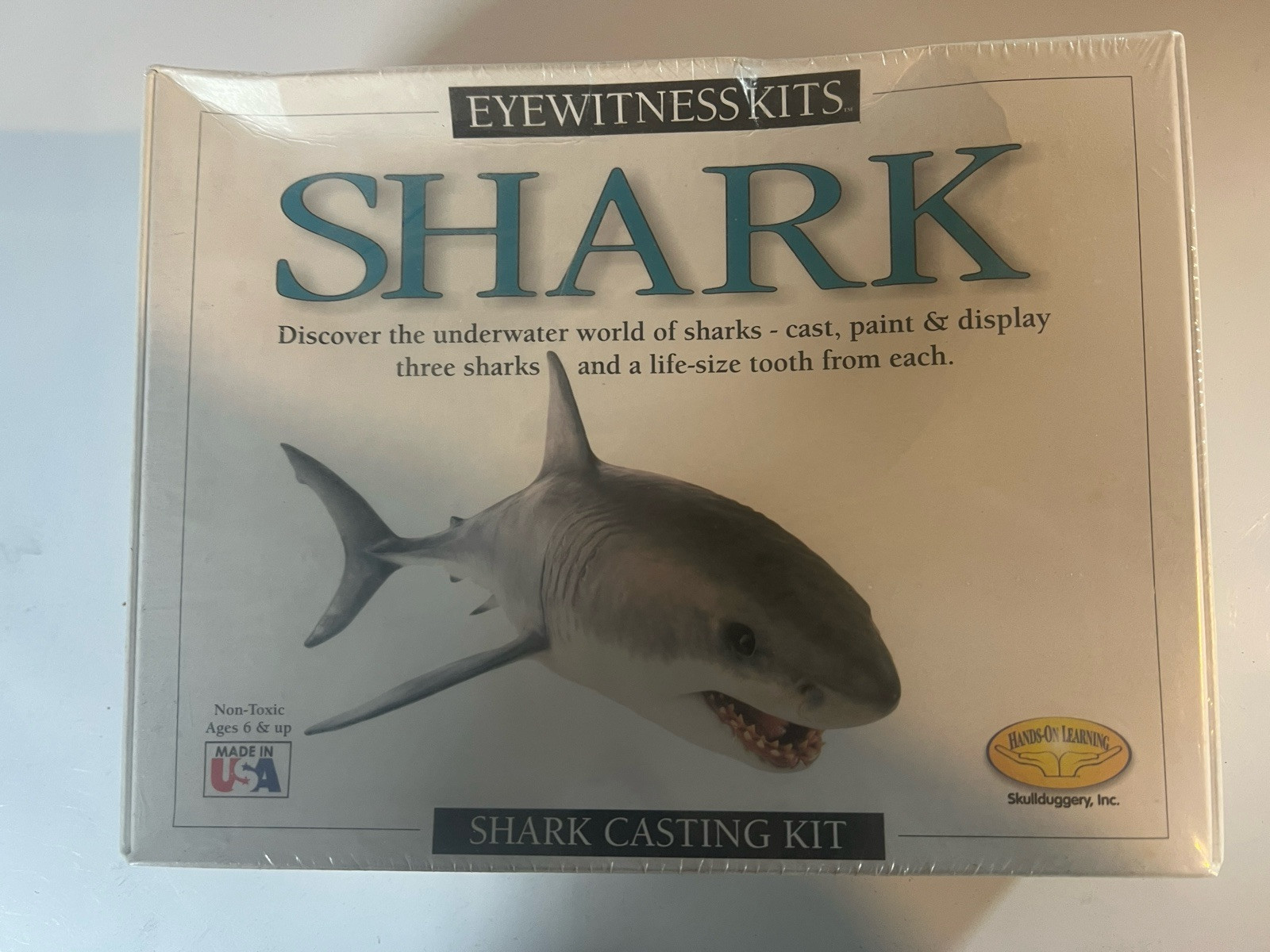 Shark Casting Kit Eyewitness Ages 6+ Sealed New made in USA unique craft set