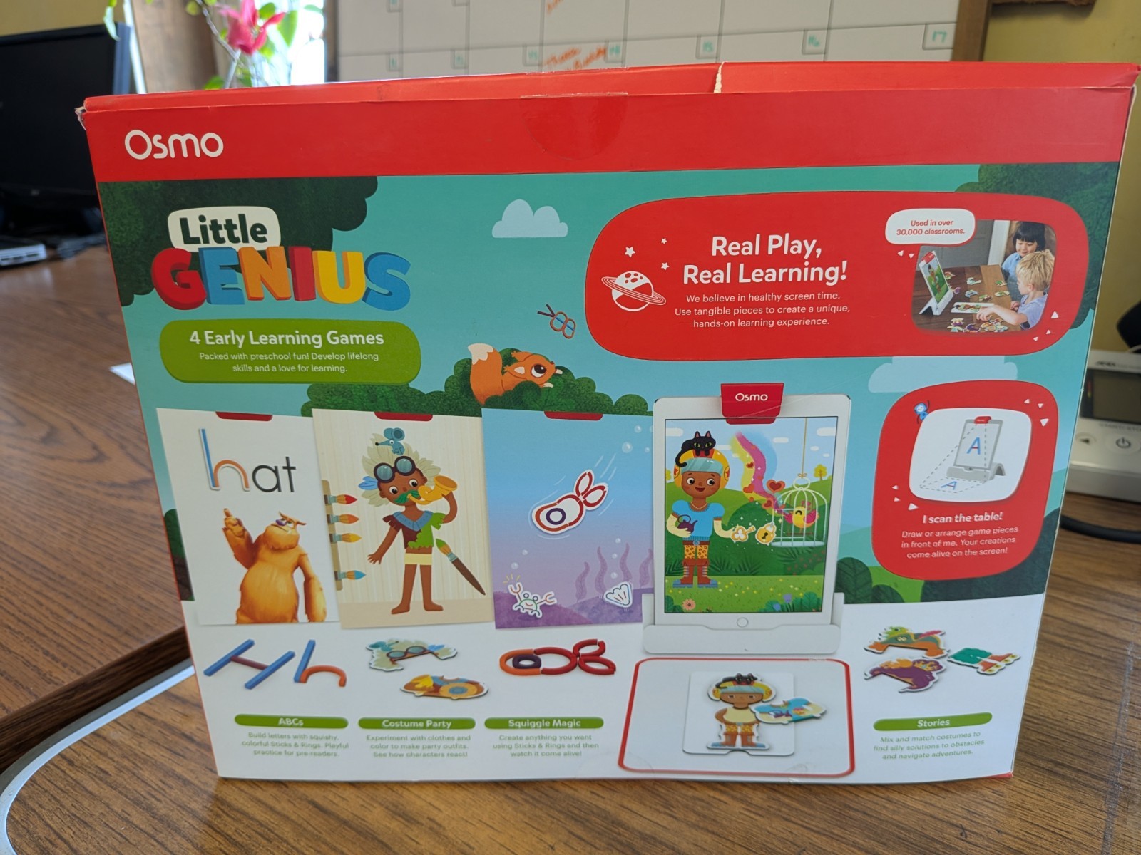 Osmo – Little Genius Starter Kit Extra Pad & Markers From Creative Kit With Base