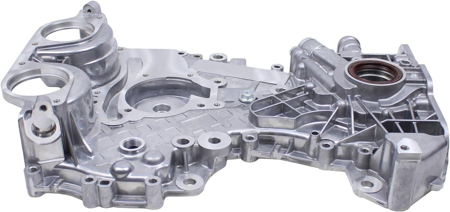 MOTOKU Front Timing Chain Cover Oil Pump Assembly with Gasket for Chevrolet