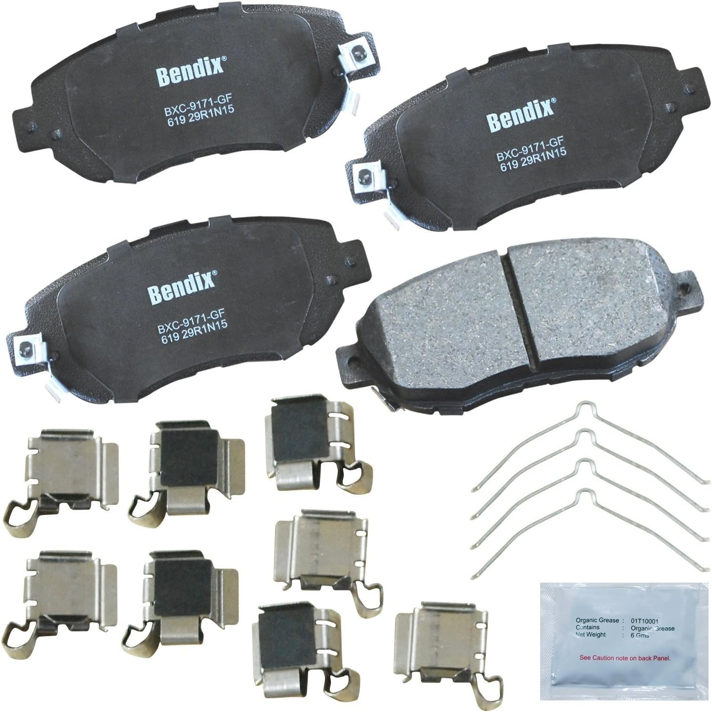 Bendix Priority 1 Ceramic Brake Pads Set For Lexus Toyota Supra Reliable Stop…