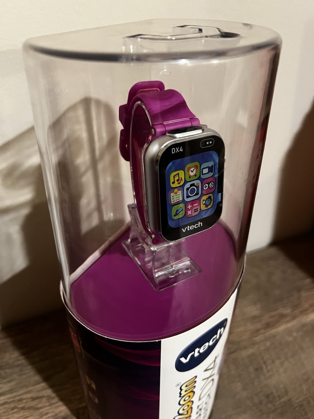 VTech Kidizoom Smartwatch DX4 – Purple | Dual Camera | Games | Kids Smart Watch