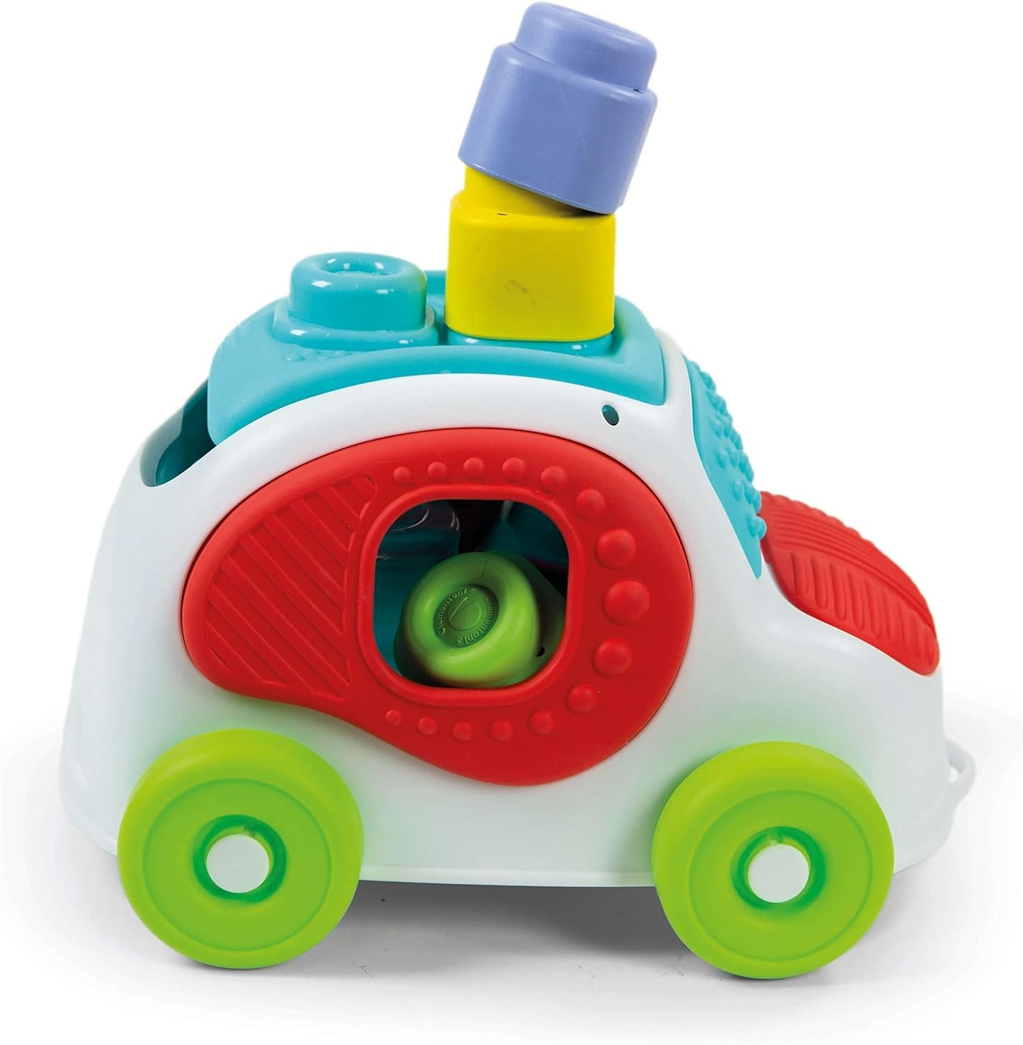 Clementoni 17315 Soft Clemmy Sensory Car for Babies and Toddlers, Ages 6 Months