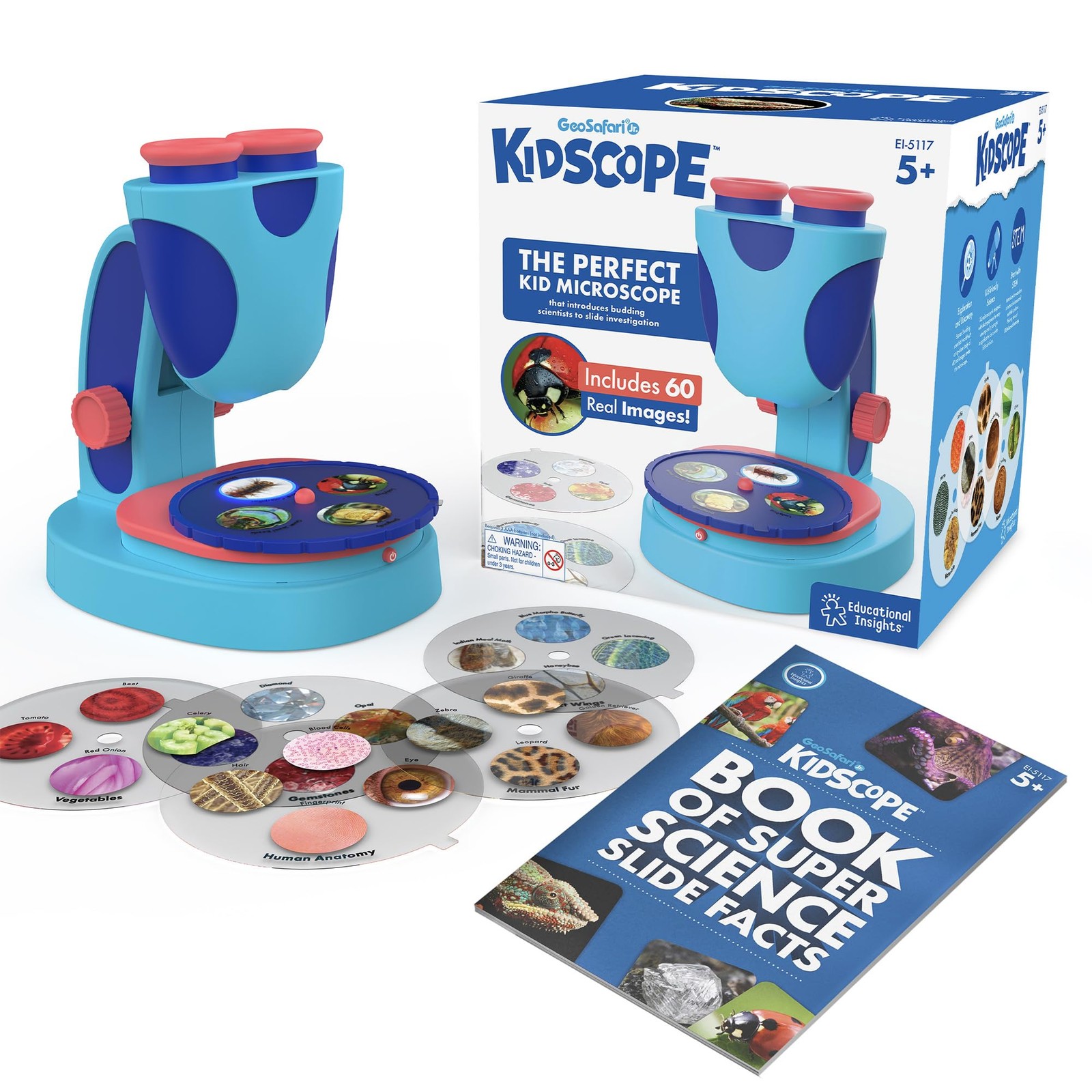 Educational Insights GeoSafari Kidscope – STEM Toys for Kids, Toddler Learnin…