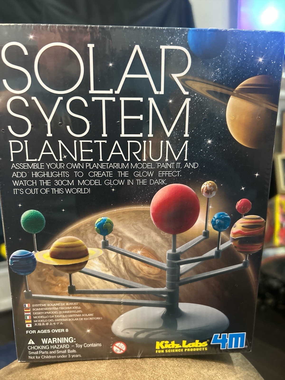 Create Your Own Glow-In-The-Dark Solar System Planetarium Model
