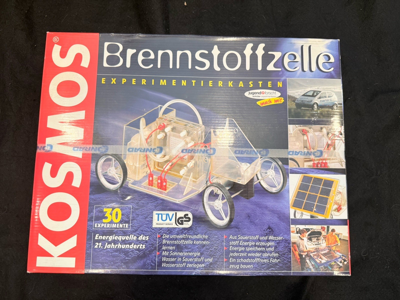 Kosmos Brennstoffzelle 30 Experiments German Fuel Cell Car Science Kit 12+ NEW