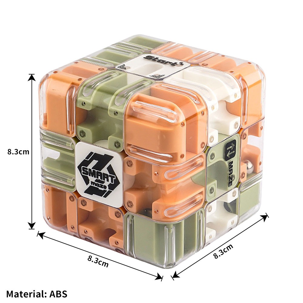 3D Maze Ball Puzzle Cube Toy Enhancing Logical Thinking And Party Interaction