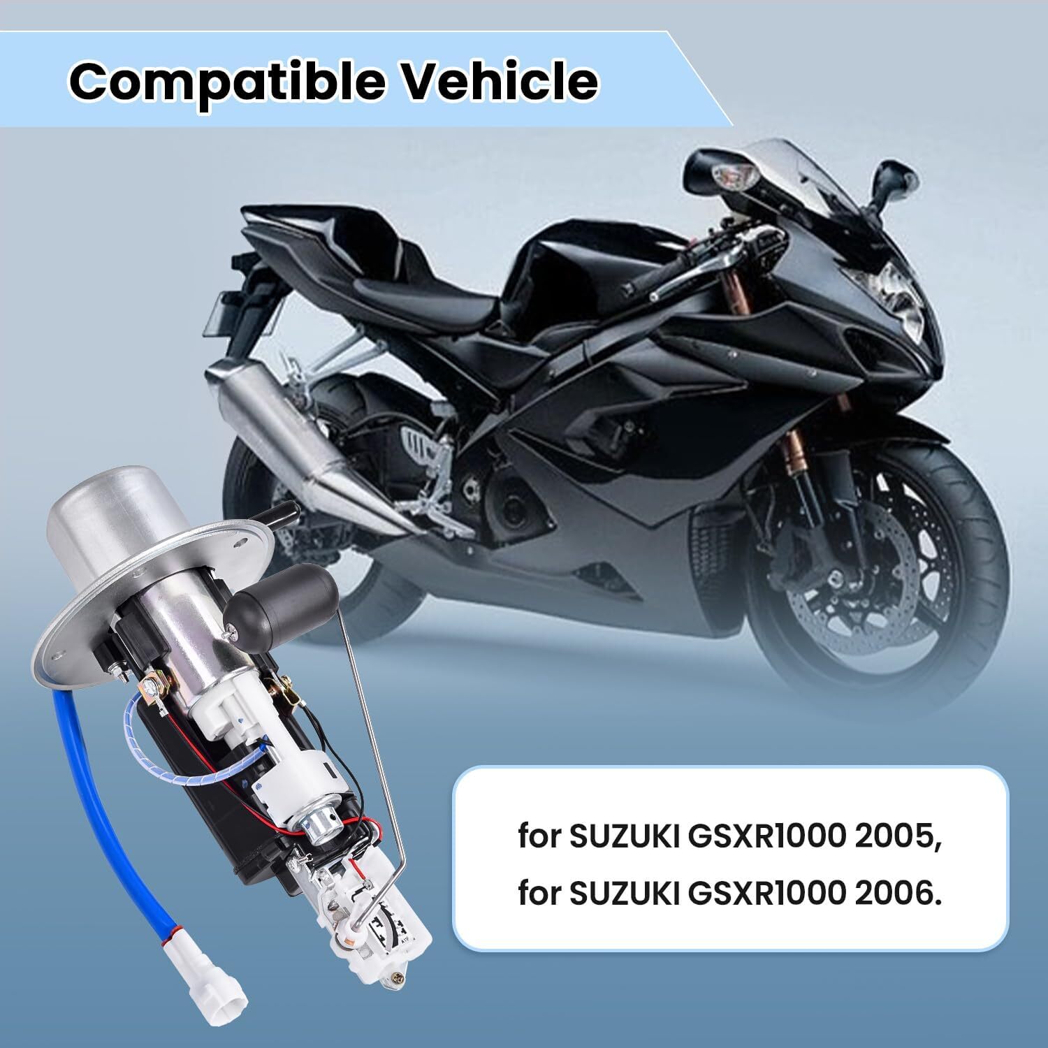 15100-41G00 1510041G00 Fuel Pump Assembly fit for SUZUKI GSXR1000 2005-2006 Fuel
