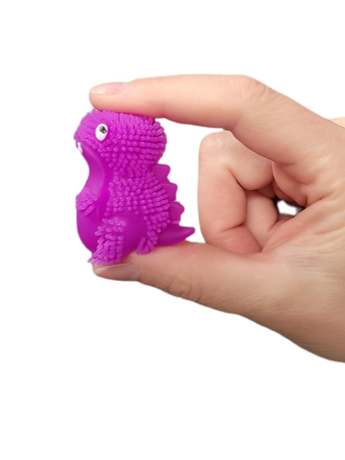 24 Pack – Neon Color Dinosaur Puffer Balls (2″) Stress Relief Fun