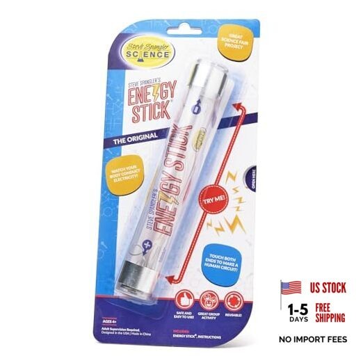 – Fun Science Kits for Kids to Learn About Conductors of Energy Stick