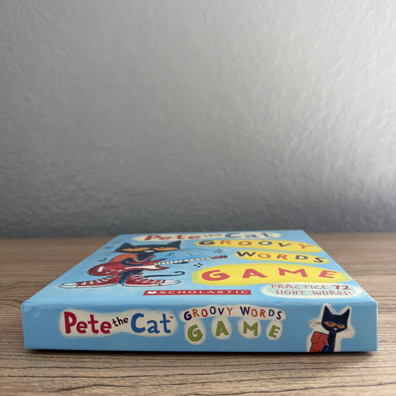 Pete The Cat Groovy Words Bingo Game Scholastic Bingo 72 Sight Word Practice