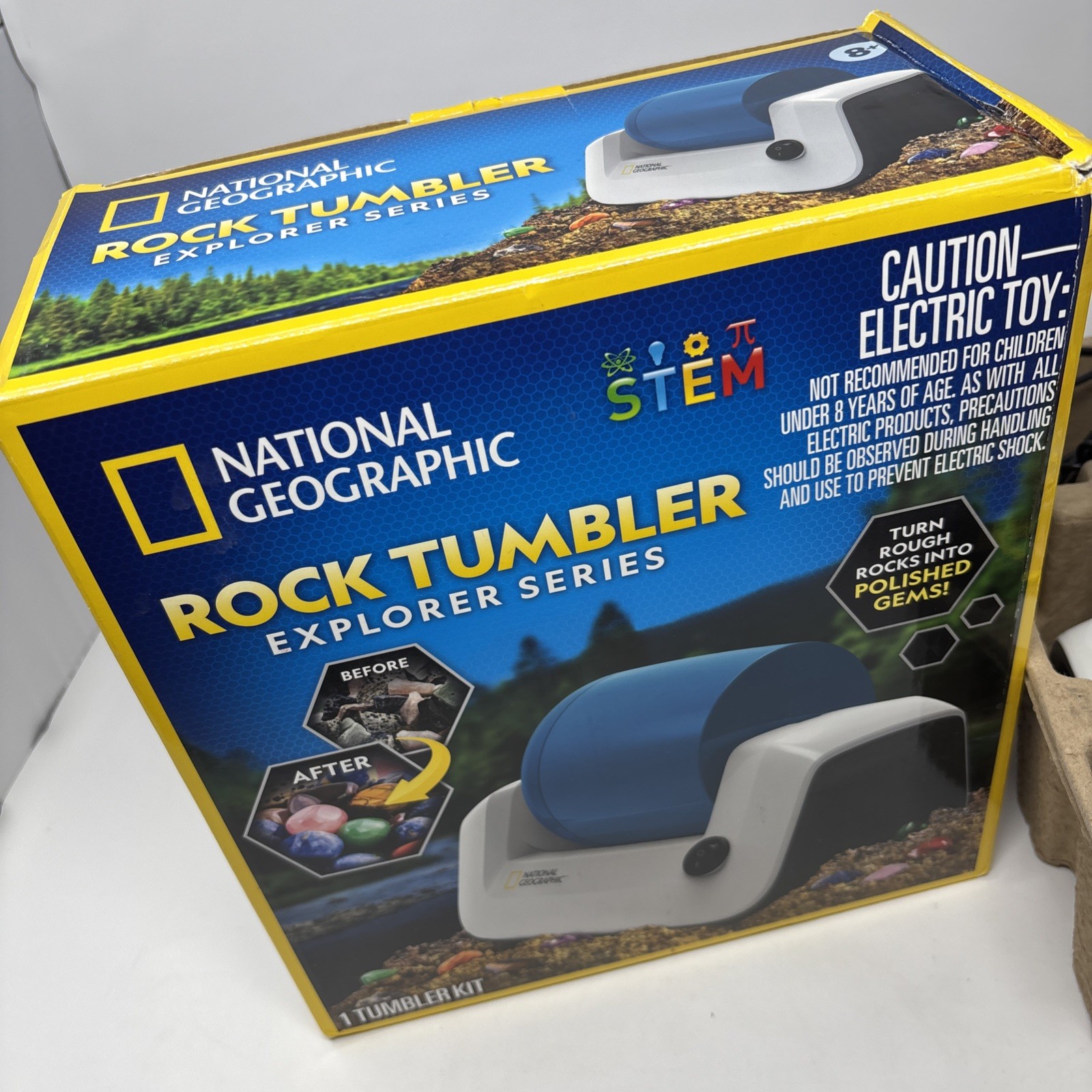 NATIONAL GEOGRAPHIC EXPLORER SERIES ROCK TUMBLER SET