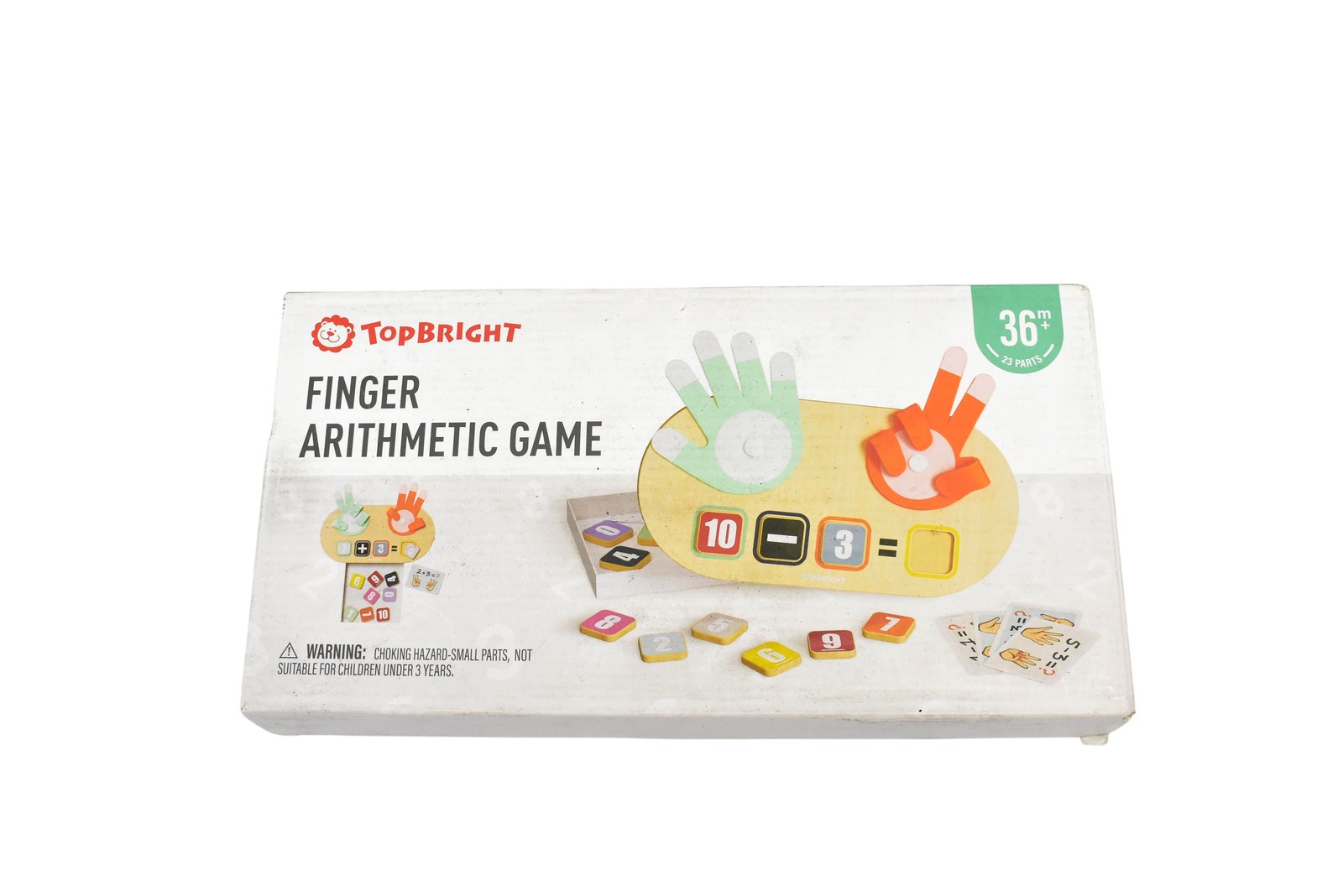 TopBRIGHT Finger Arithmetic Game 3-4 Years Preschool Math Counting Toy