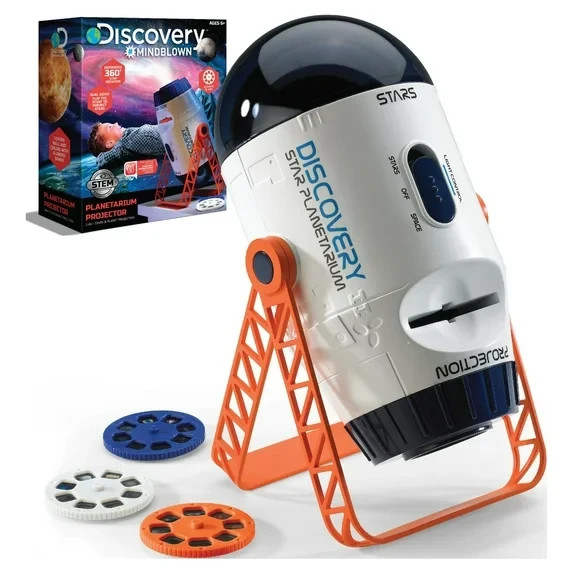 Mindblown Planetarium Projector 2-In-1 Stars & Planet Projector, with Motorized