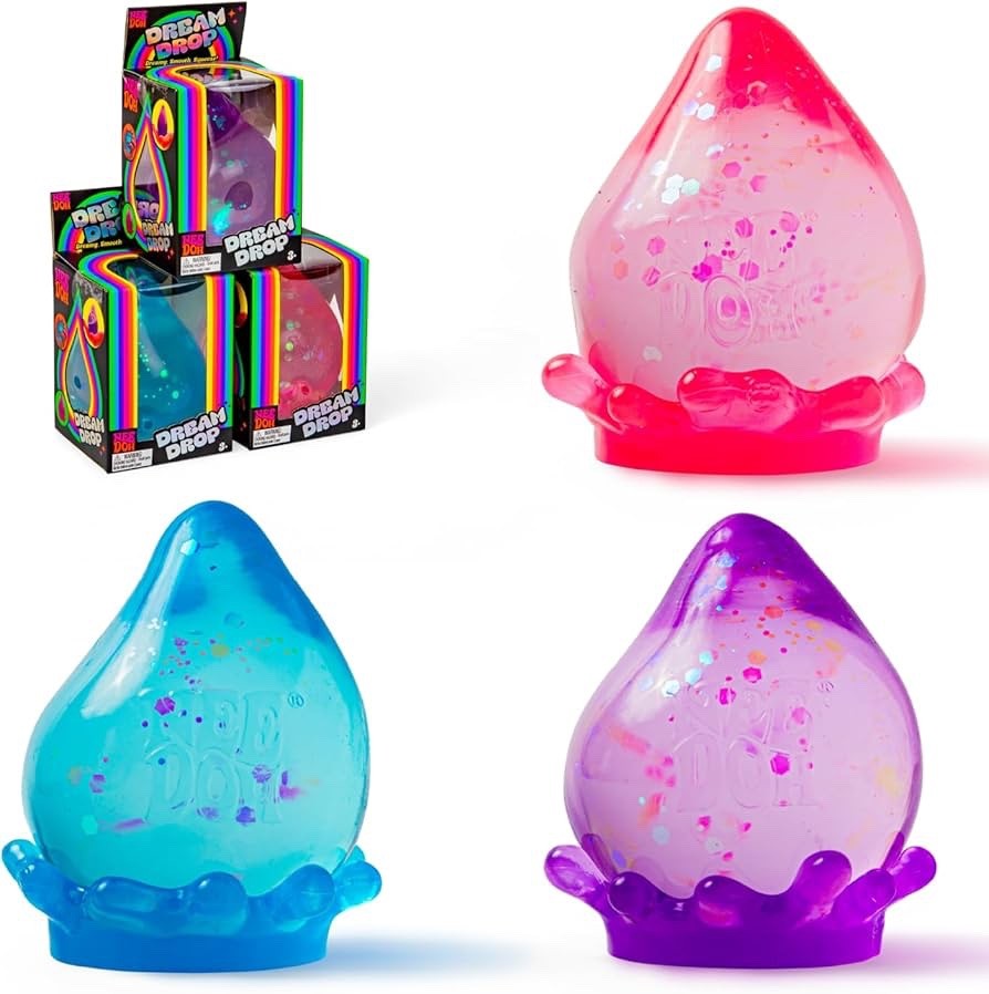 Schylling NeeDoh Dream Drop – Sensory Squeeze Toy with Dreamy Smooth Squeeze
