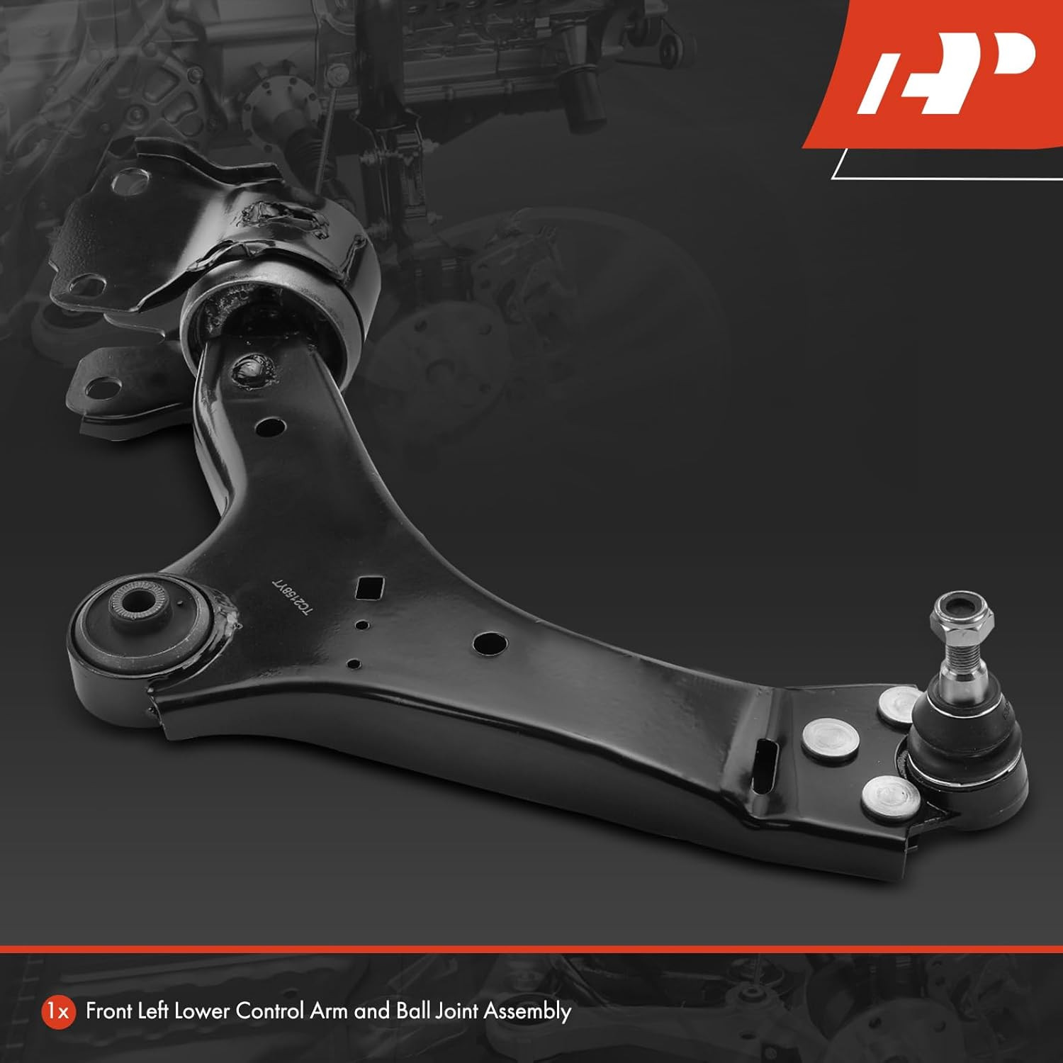 Front Left Lower Control Arm, with Ball Joint & Bushing, Compatible with Volvo S