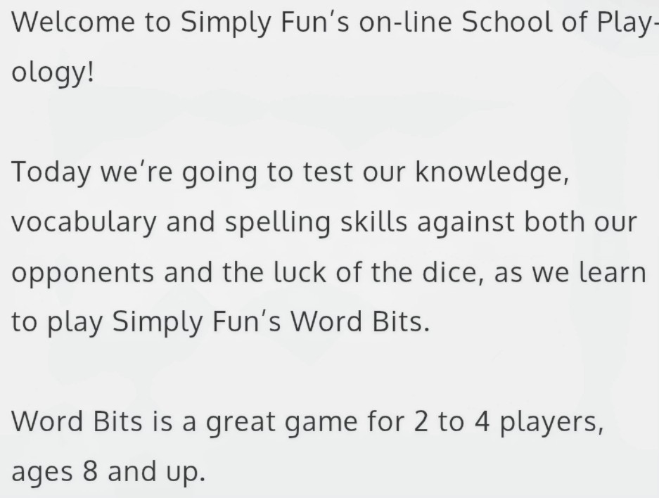 Brand New ⭐ Simply Fun «WORD BIT» *Spelling *Cognitive Skills *Increase Vocab.