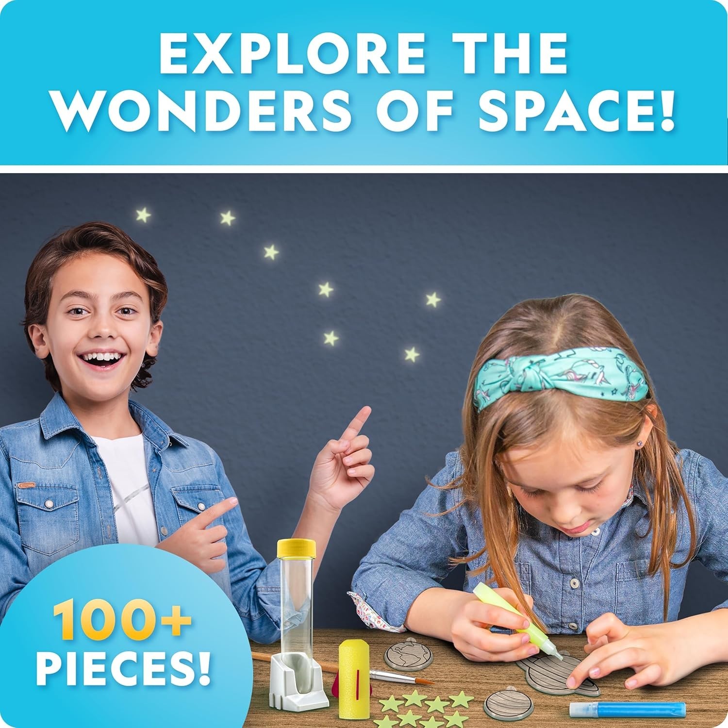 National Geographic Kids Space Science Kit – 100+ Activities for Young Explorers