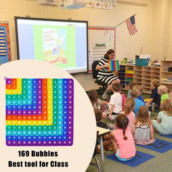 Multiplication 12×12, Addition 1-12, Math Rainbow