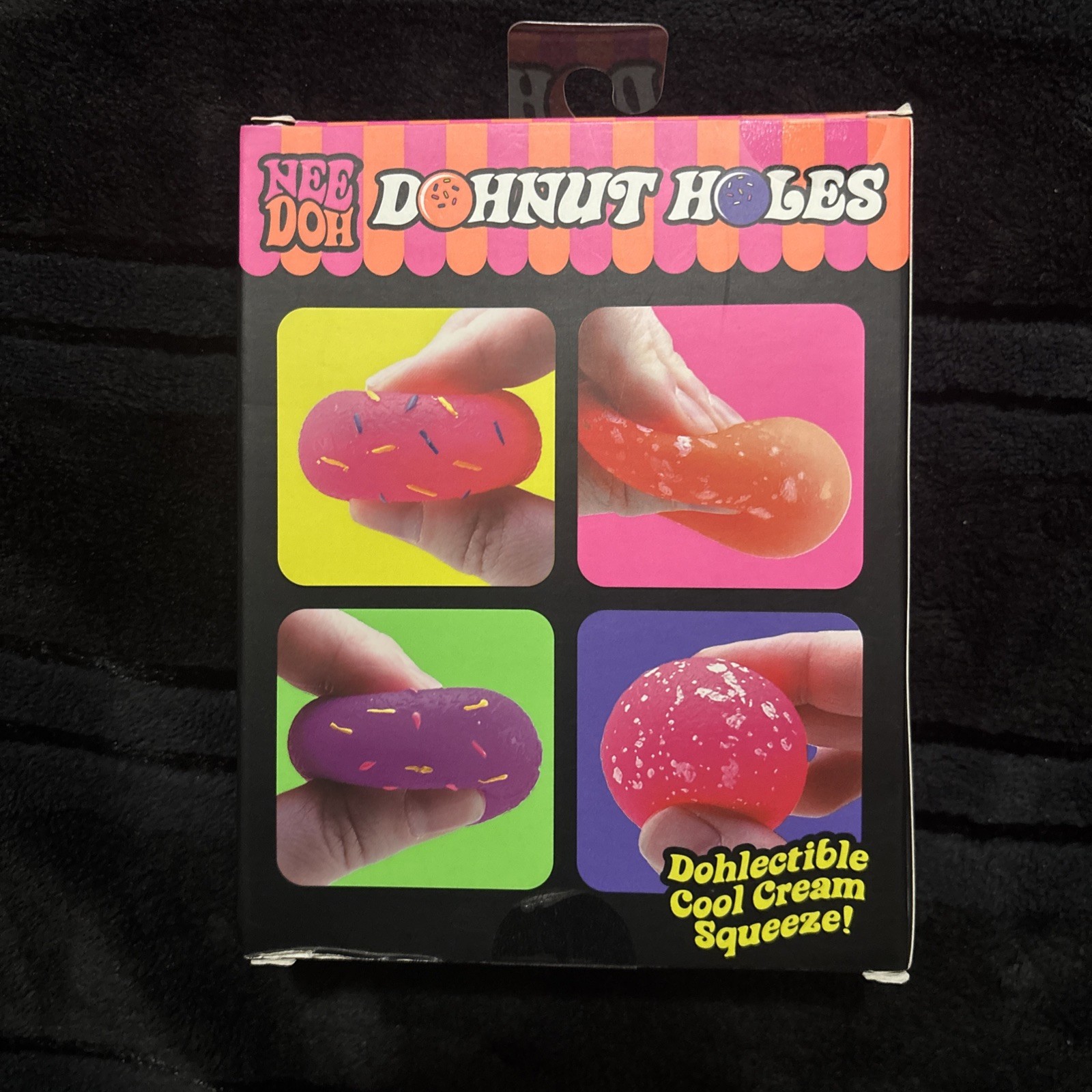 NEEDOH DONUT HOLES 4-PACK 🔥 (Brand New) NIB NEE DOH~ FREE SHIP! LOOK!
