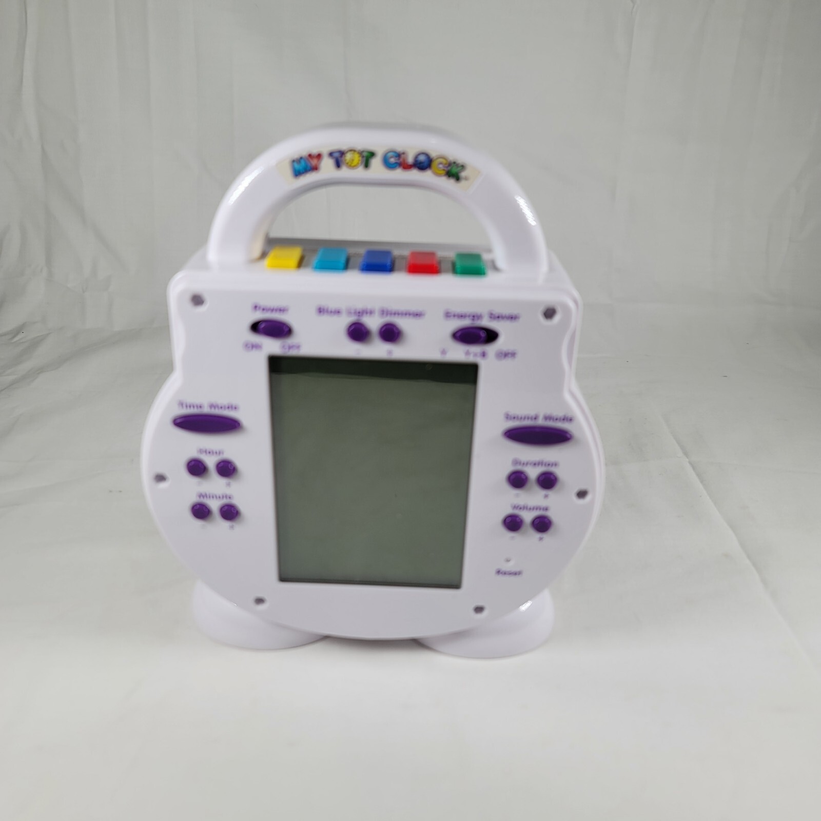 My Tot Clock All-In-One Toddler Sleep Aid Alarm Nightlight No Power Cord