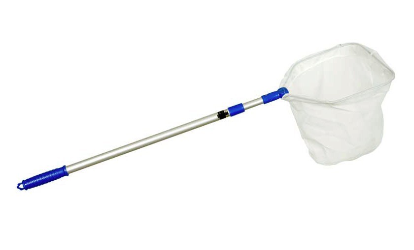 Professional Insect Net, 11″ Square Hoop, Telescoping Handle 30″ to 47-3/4″