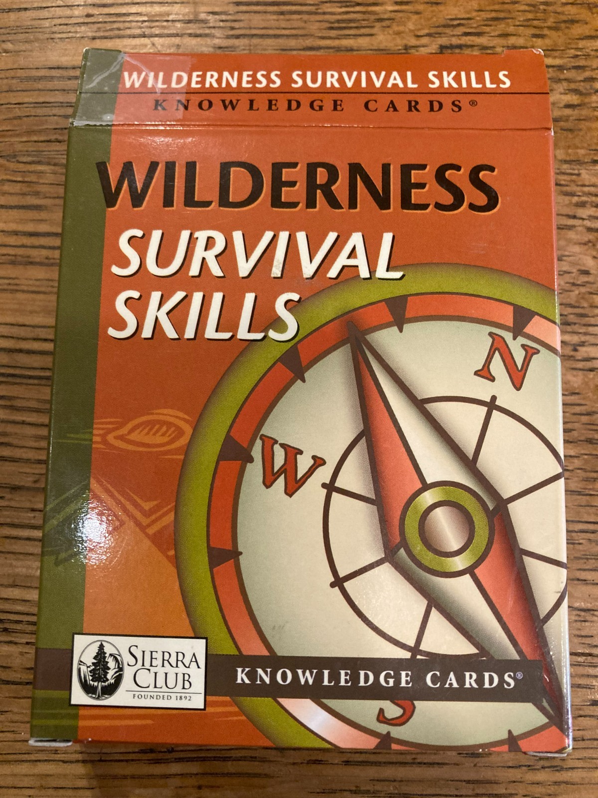 Wilderness Survival Skills Knowledge 48 Cards backcountry tips Q&A Sierra Club