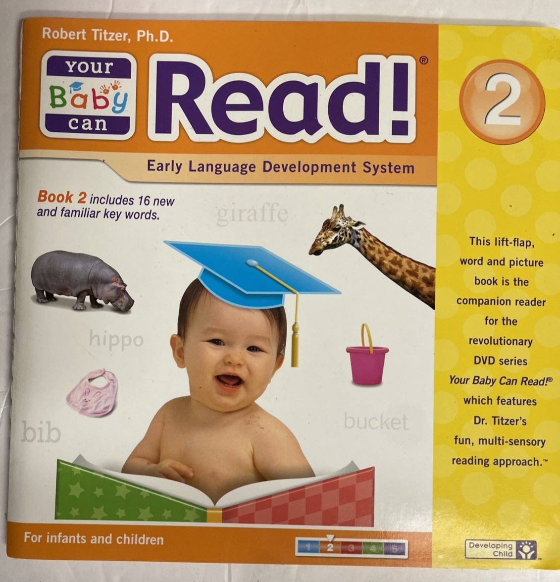 Set of 5 Your Baby Can Read Books by Robert Titzer Early Language Development