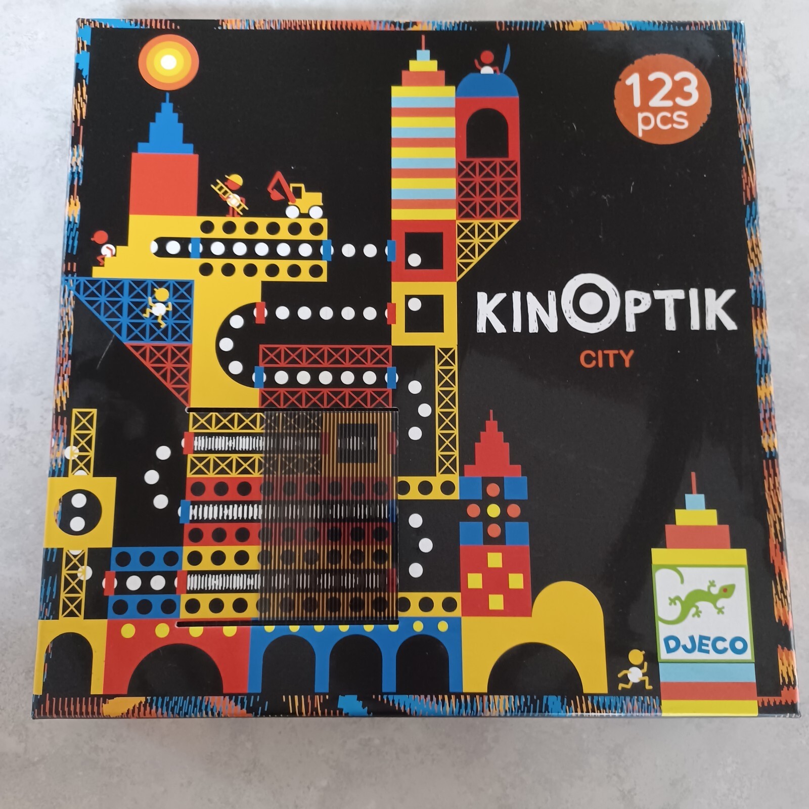 Kinoptik City A Game Of Imagination City Building 123 Pcs DJ05610 DJECO