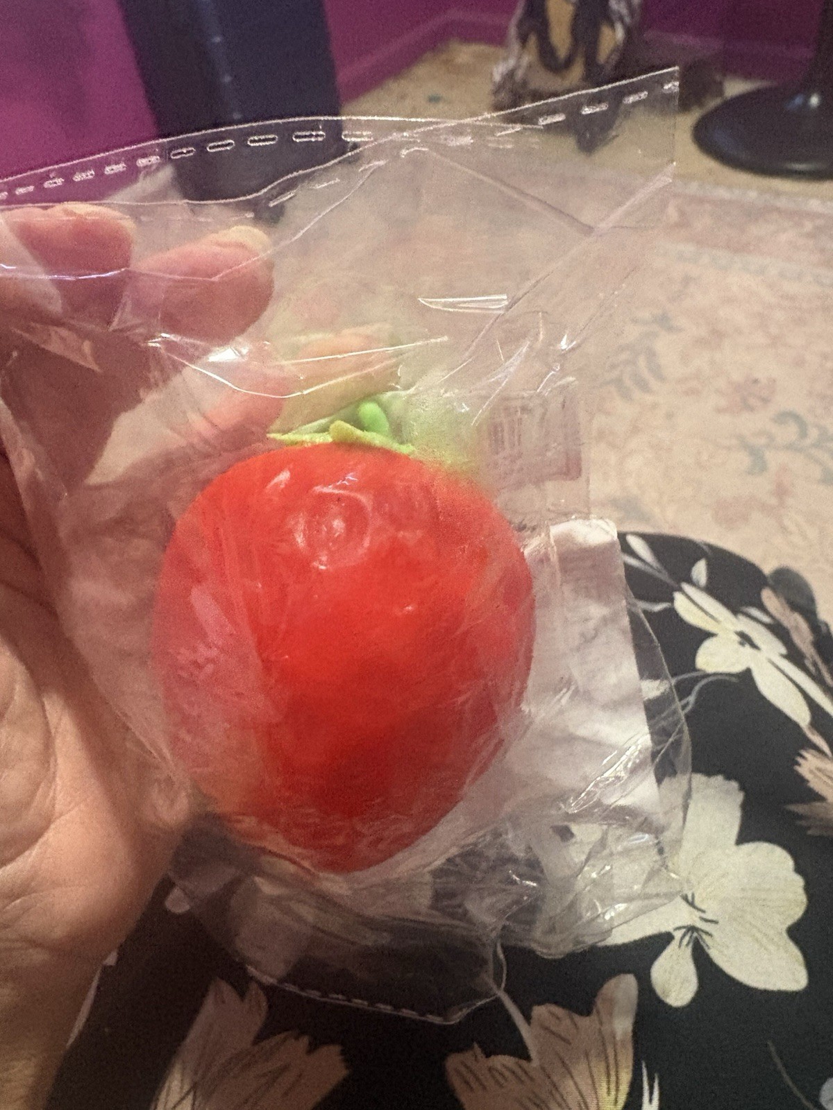Stress Relieve Strawberry Squeezable Squishy Perfect For Your Palm 🍓