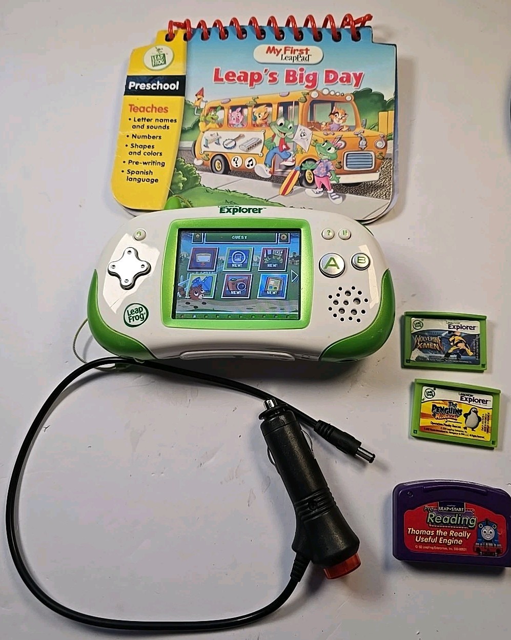 Leapfrog Leapster Explorer Learning Handheld System – Tested Works – Read Descr