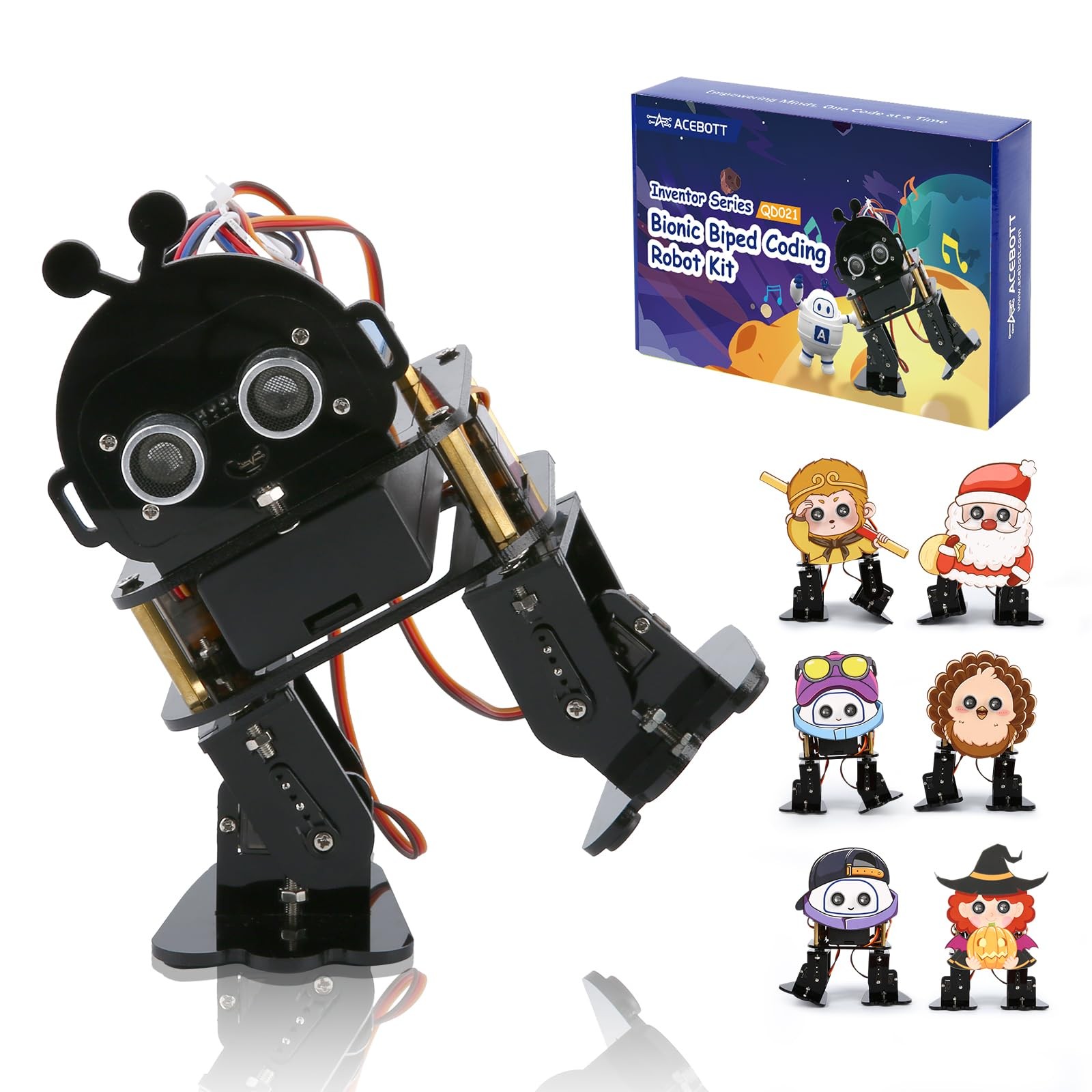 Robotics for Kids Ages 12-16，Bionic Biped Robot Kit for Arduino ESP32, STEM S…