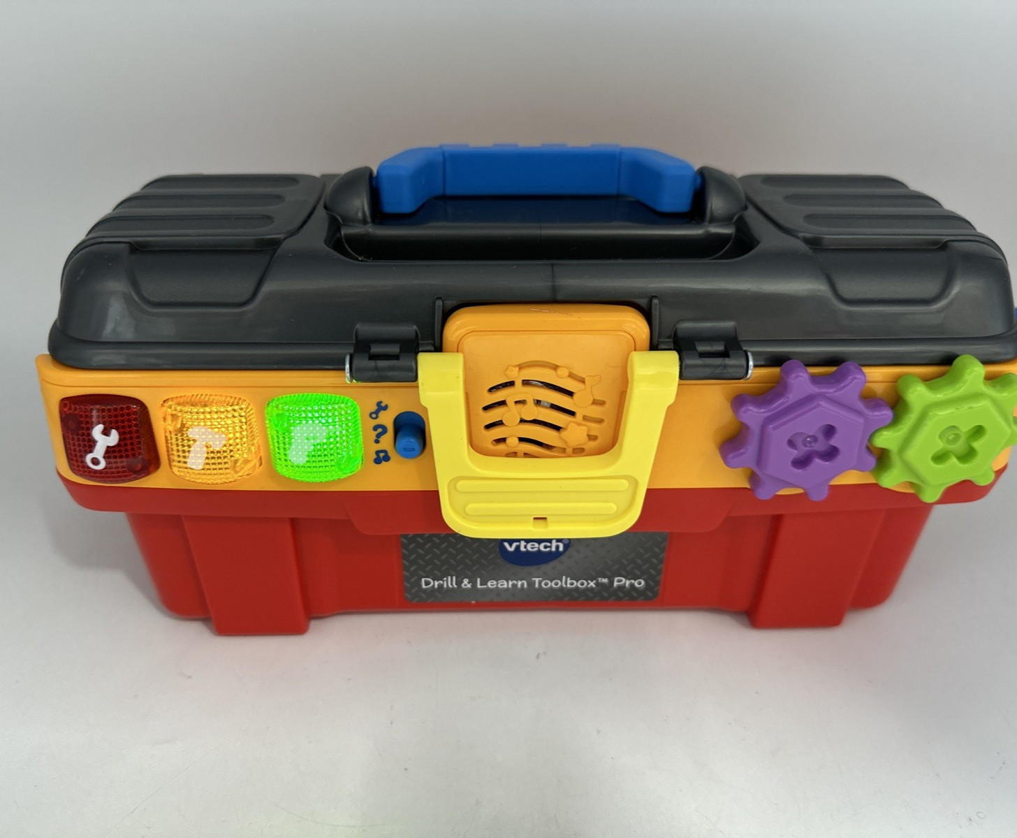 VTech Drill & Learn Toolbox Pro Talking Toolbox Only Lights and Sounds