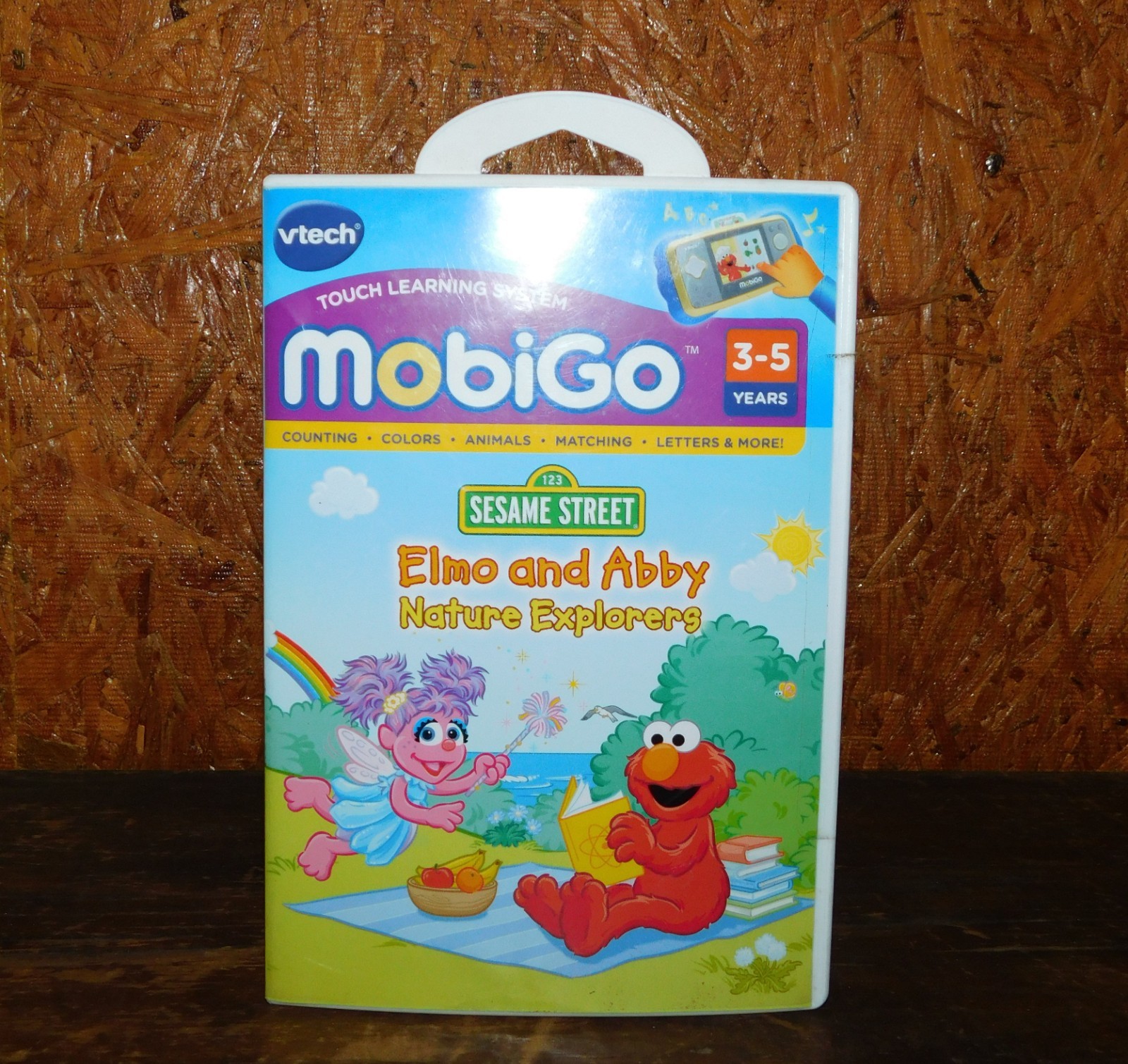 NEW VTech MobiGo Sesame Street Elmo & Abby Nature Explorer SEALED