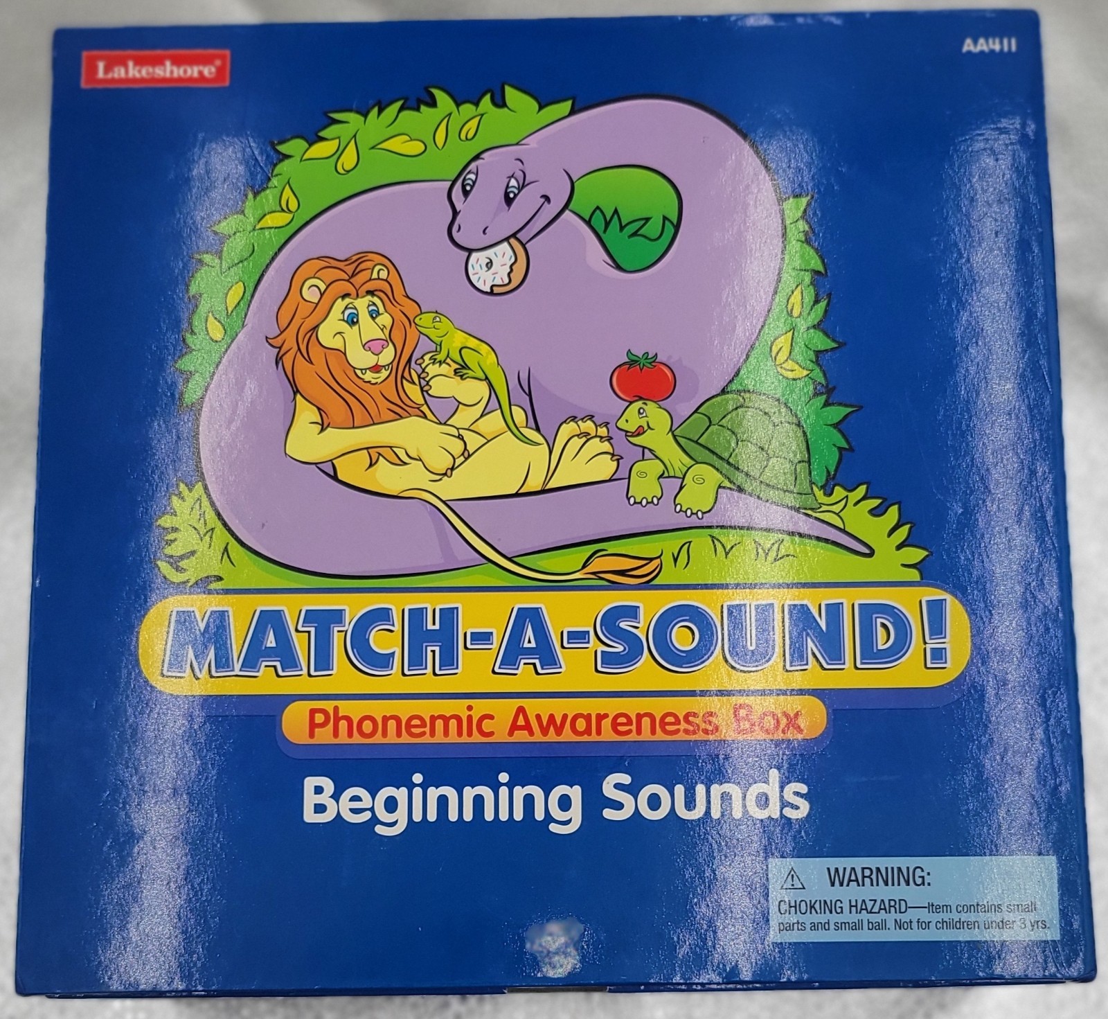Lakeshore Match A Sound AA411 Beginning Sounds 14 Miniatures Complete EXC