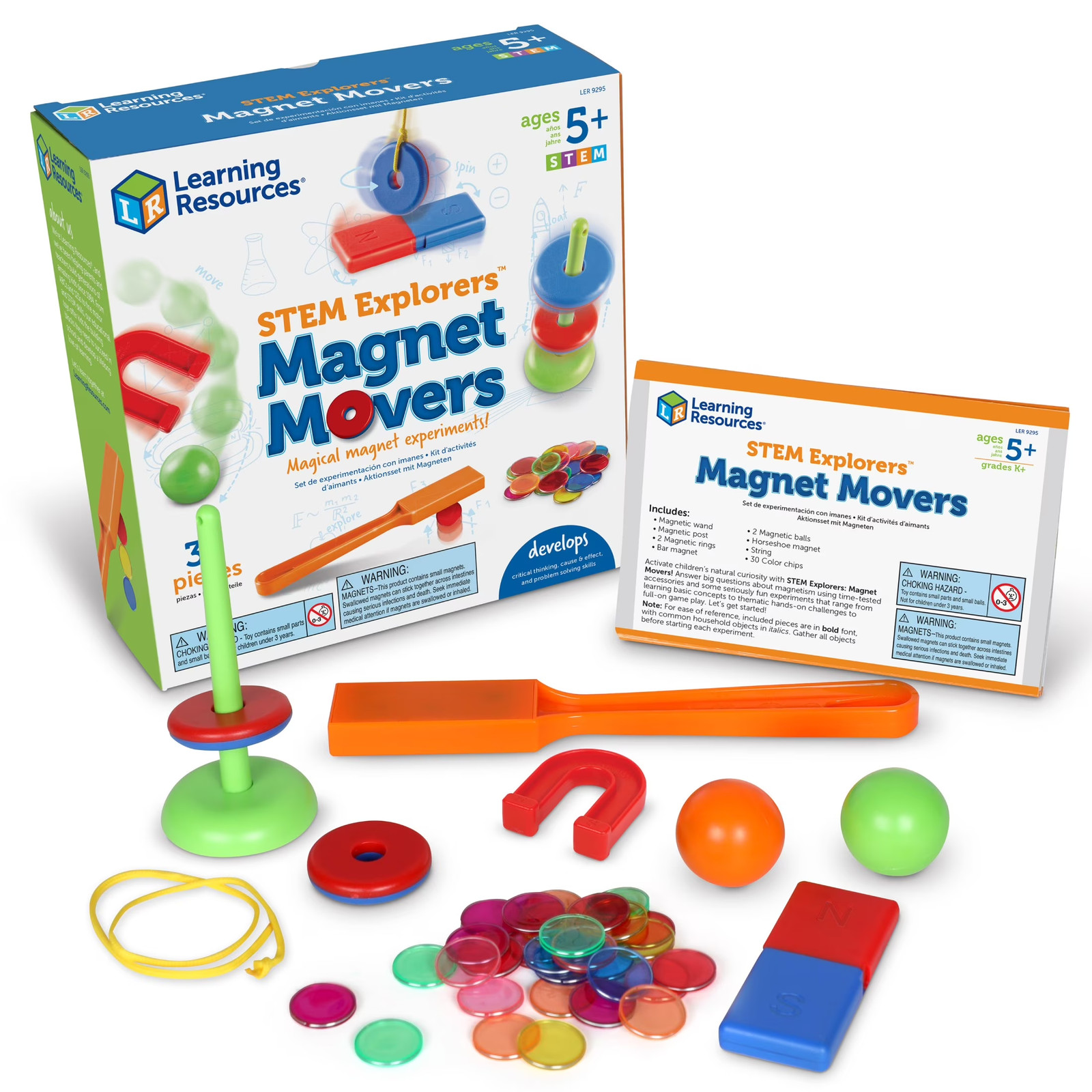 Magnet Movers STEM Sensory Bin for Kids Ages 5+ – Fun Science Exploration!