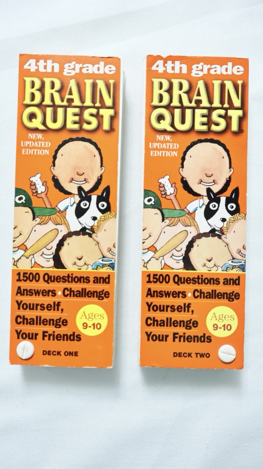Brain Quest 4th Grade 1500 Questions and Answers Challenge Ages 9-10 Two Decks