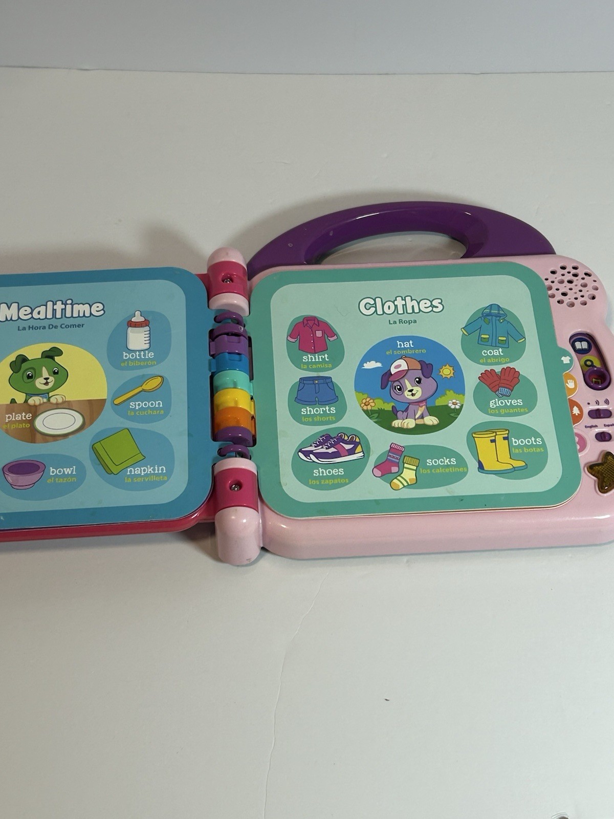 Leap Frog Learning Friends Scout & Violet 100 Words Electronic Book 2018 Toy