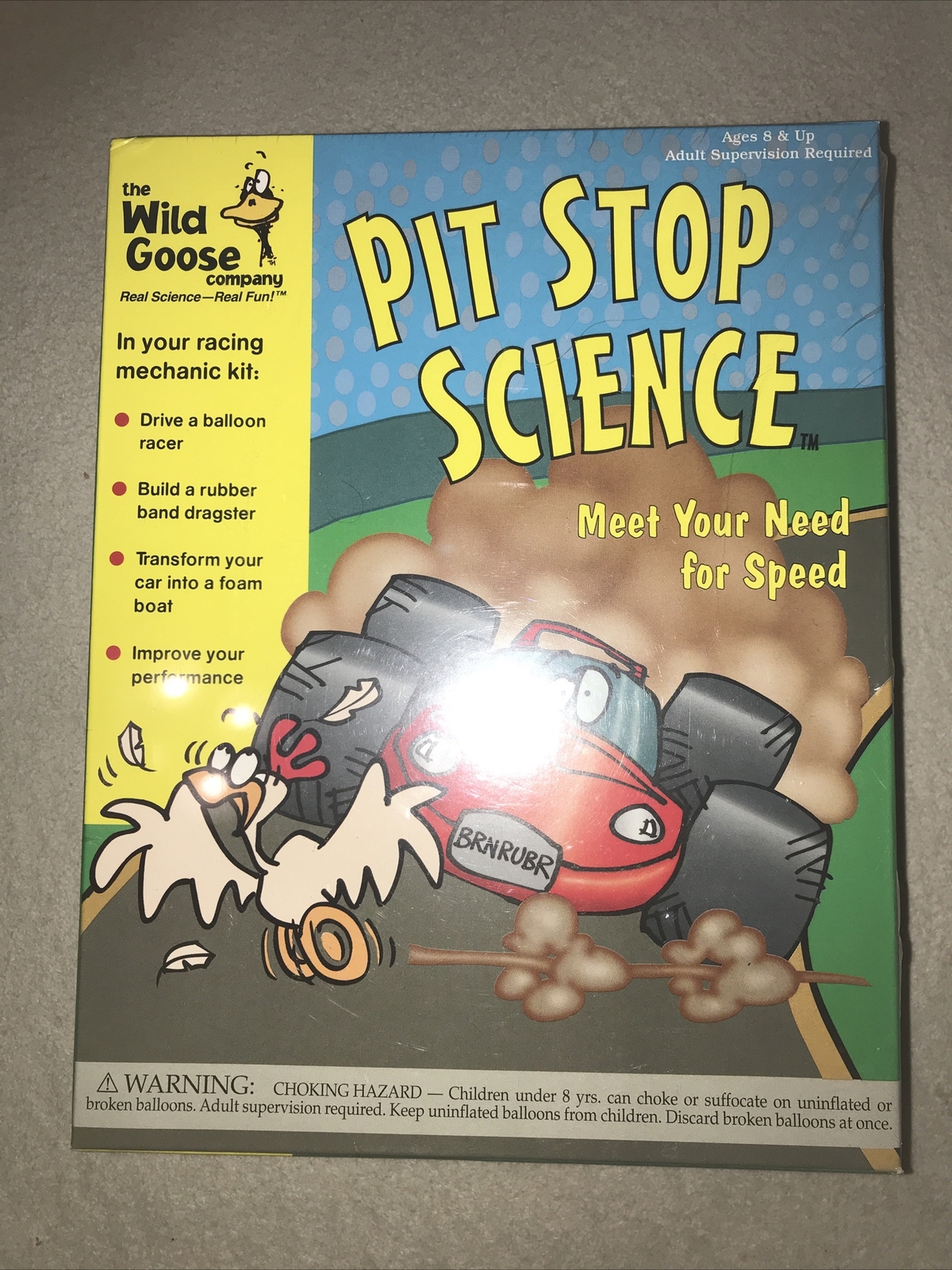 PIT STOP SCIENCE BY WILD GOOSE COMPANY