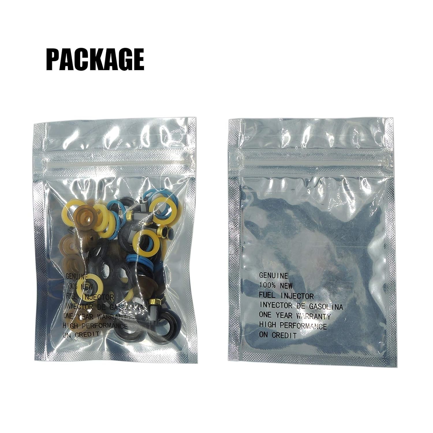 HiSport Fuel Injector Seal Kits Compatible with Ford Mercury Lincoln Jeep V8 5.4