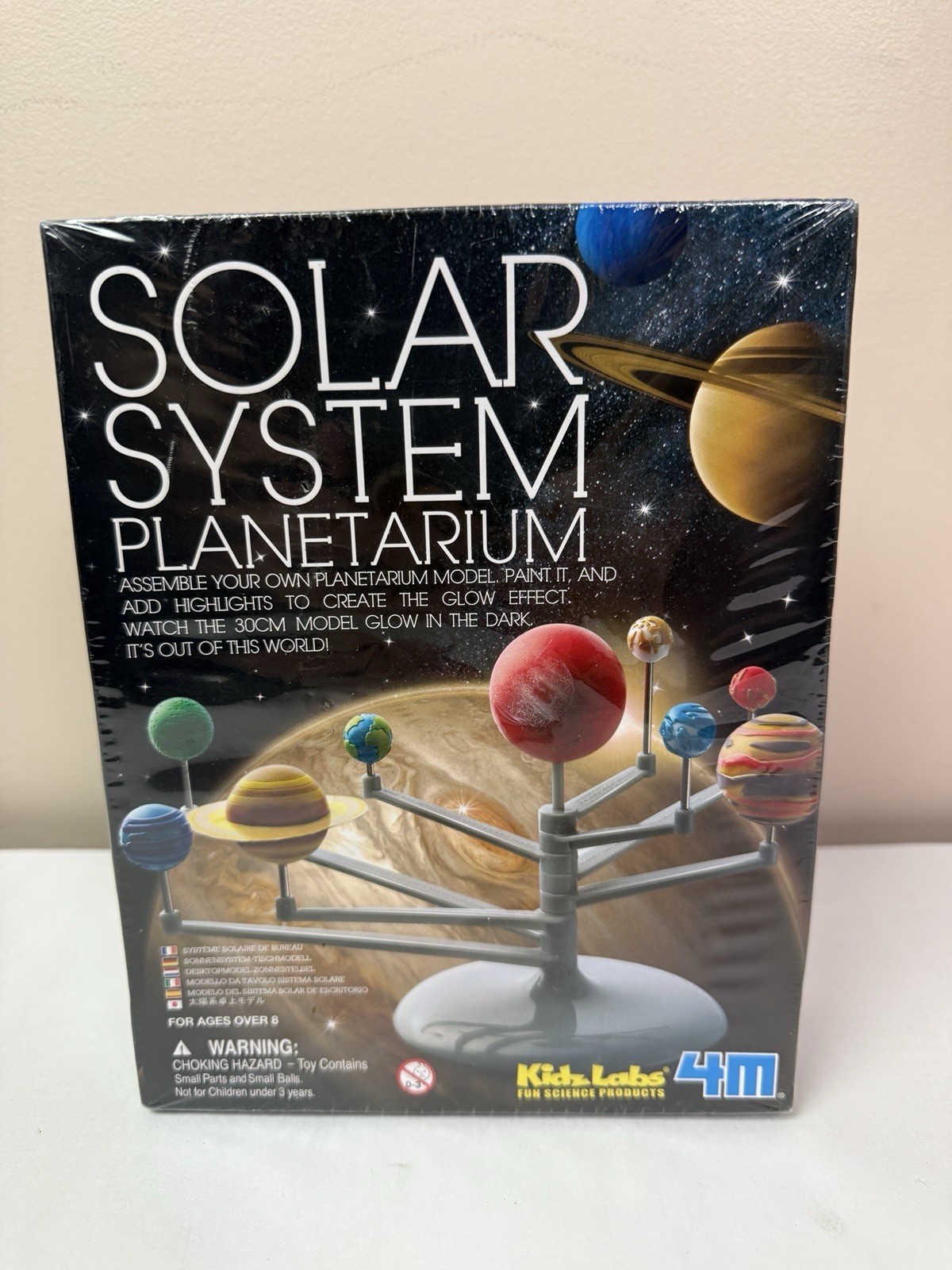 Kids Labs Solar System Planetarium Model Kit Glow Planets Science Toy STEM New