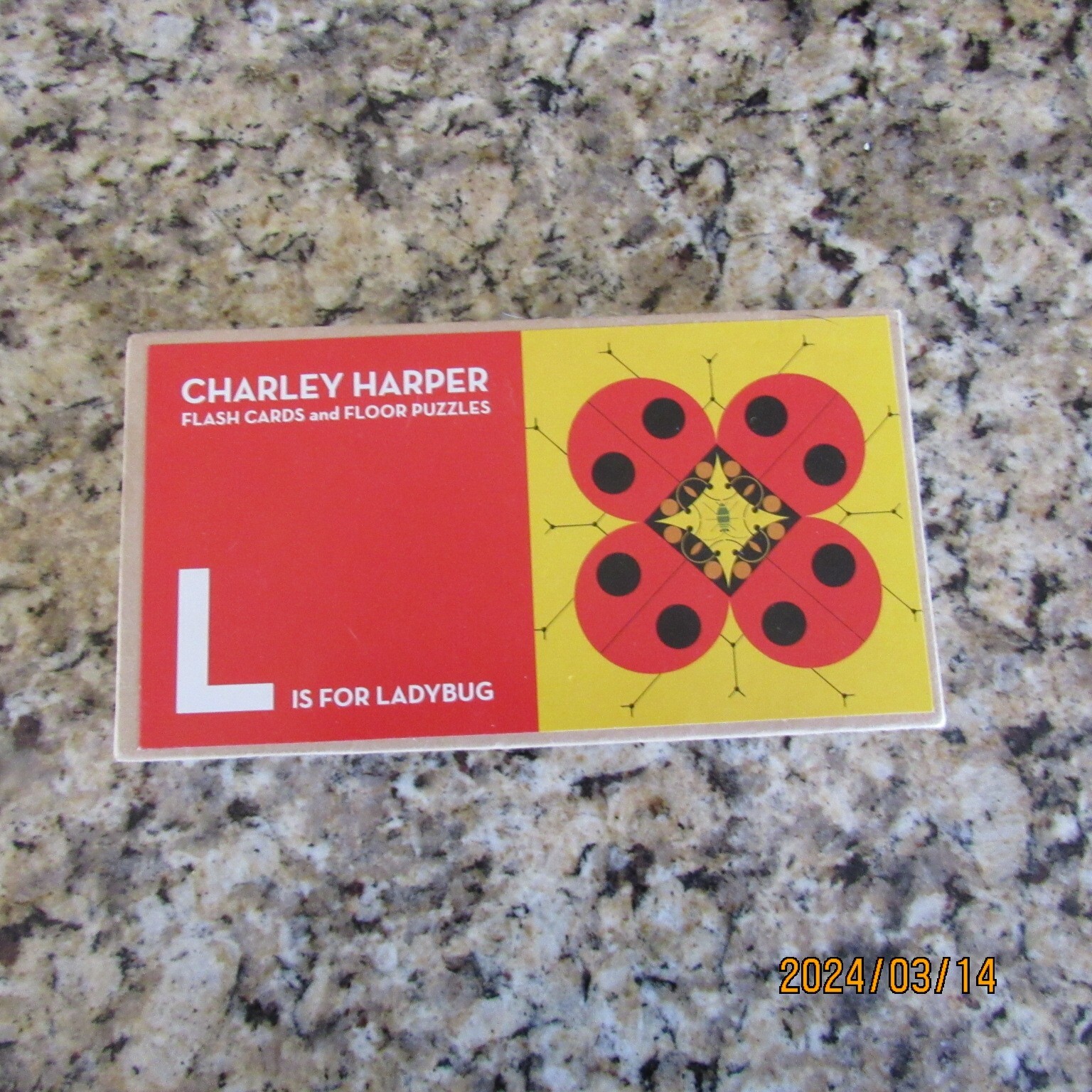 Charley Harper 26 Flash Cards and Floor Puzzles-AMMO Books